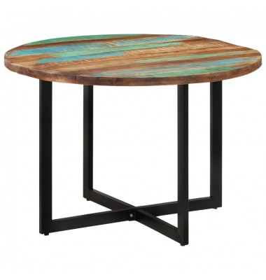  Valgomojo stalas, 110x75cm, perdirbtos medienos masyvas - Stalai - 1