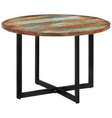  Valgomojo stalas, 110x75cm, perdirbtos medienos masyvas - Stalai - 8