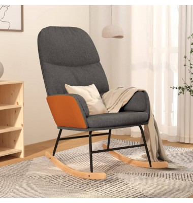 Supama kėdė, tamsiai pilkos spalvos, audinys - Supamos kėdės - 1