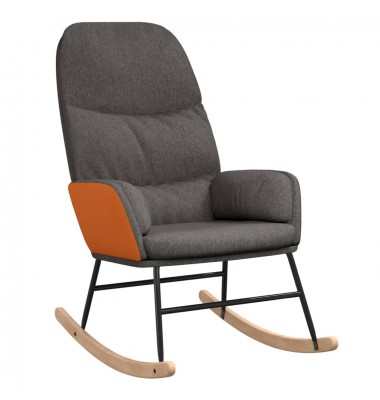  Supama kėdė, tamsiai pilkos spalvos, audinys - Supamos kėdės - 2