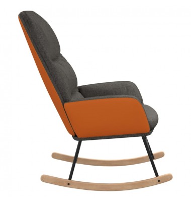  Supama kėdė, tamsiai pilkos spalvos, audinys - Supamos kėdės - 6
