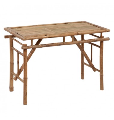  Sulankstomas sodo stalas, 115x50x75cm, bambukas - Lauko stalai, staliukai - 1