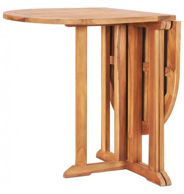  Sulankstomas sodo stalas, 120x70x75cm, tikmedžio masyvas - Lauko stalai, staliukai - 4