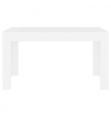  Valgomojo stalas, baltos spalvos, 140x74,5x76cm, MDP - Stalai - 3