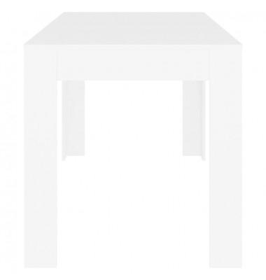  Valgomojo stalas, baltos spalvos, 140x74,5x76cm, MDP - Stalai - 4
