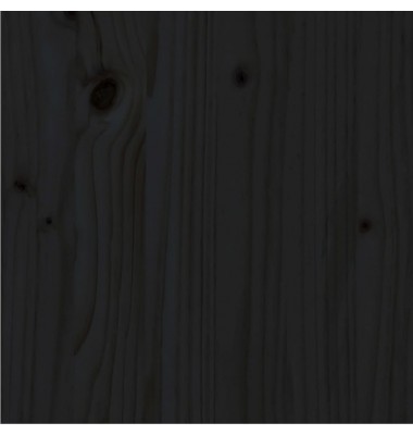  Lovos rėmas, juodos spalvos, 90x200cm, pušies medienos masyvas - Lovos - 7