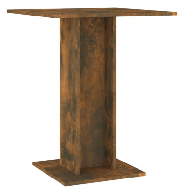  Bistro stalas, dūminio ąžuolo, 60x60x75cm, apdirbta mediena - Stalai - 2