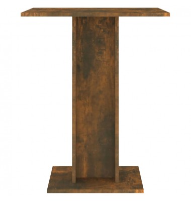  Bistro stalas, dūminio ąžuolo, 60x60x75cm, apdirbta mediena - Stalai - 4