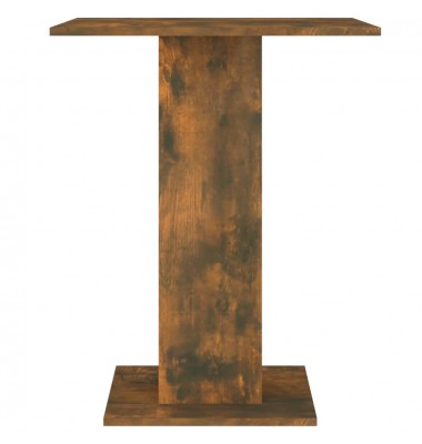 Bistro stalas, dūminio ąžuolo, 60x60x75cm, apdirbta mediena - Stalai - 5
