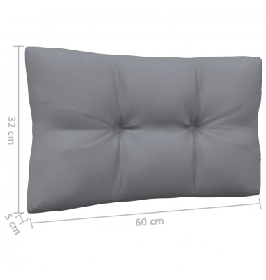  Dvivietė sodo sofa su pilkomis pagalvėlėmis, pušies masyvas - Lauko sofos, lovos - 6