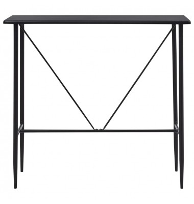  Baro stalas, juodos spalvos, 120x60x110cm, MDF - Stalai - 2