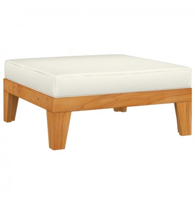  Modulinė pakoja su kremine pagalvėle, akacijos medienos masyvas - Moduliniai lauko baldai - 1