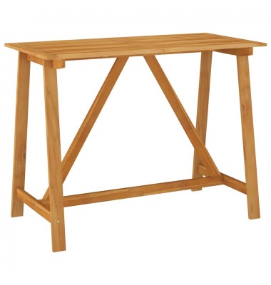  Sodo baro stalas, 140x70x104cm, akacijos medienos masyvas - Lauko stalai, staliukai - 1