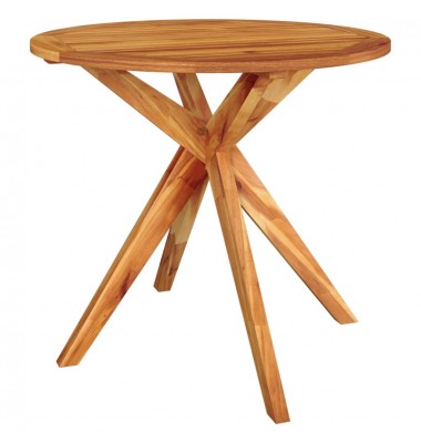  Sodo stalas, 85x85x75cm, akacijos medienos masyvas - Lauko stalai, staliukai - 2