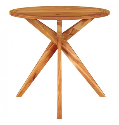  Sodo stalas, 85x85x75cm, akacijos medienos masyvas - Lauko stalai, staliukai - 3