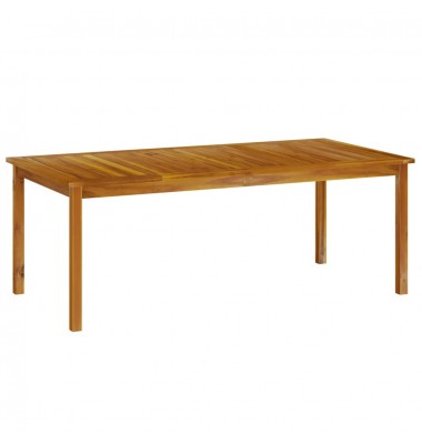  Sodo stalas, 200x100x74cm, akacijos medienos masyvas - Lauko stalai, staliukai - 2
