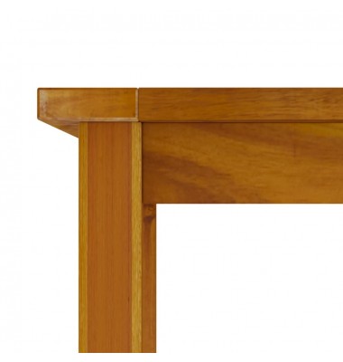  Sodo stalas, 200x100x74cm, akacijos medienos masyvas - Lauko stalai, staliukai - 6