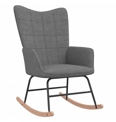  Supama kėdė, tamsiai pilkos spalvos, audinys - Supamos kėdės - 1