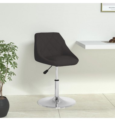  Valgomojo kėdė, juodos spalvos, dirbtinė oda - Valgomojo Kėdės - 1