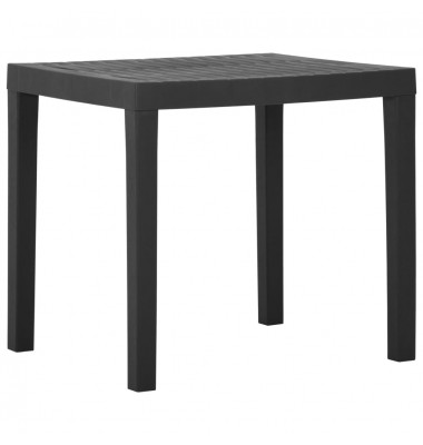  Sodo stalas, pilkos spalvos, 79x65x72cm, plastikas - Lauko stalai, staliukai - 1
