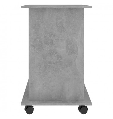  Kompiuterio stalas, betono pilkos spalvos, 80x50x75cm, MDP - Rašomieji stalai - 5