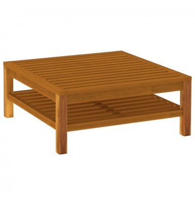 Kavos staliukas, 65x65x35cm, akacijos medienos masyvas - Moduliniai lauko baldai - 1