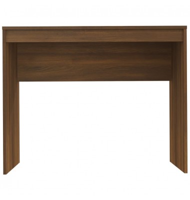  Rašomasis stalas, rudos ąžuolo spalvos, 90x40x72cm, mediena - Rašomieji stalai - 5