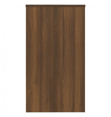  Rašomasis stalas, rudos ąžuolo spalvos, 90x40x72cm, mediena - Rašomieji stalai - 6