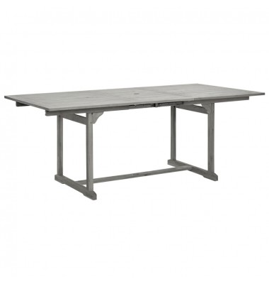  Sodo valgomojo stalas, (150–200)x100x75cm, akacijos masyvas - Lauko stalai, staliukai - 1