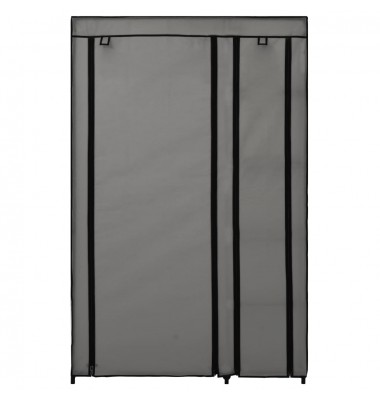  Sulanks. drab. spintos, 2vnt., pilk. sp., 110x45x175cm, audinys - Drabužių spintos - 4