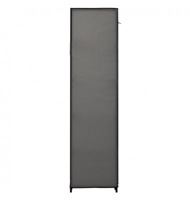  Sulanks. drab. spintos, 2vnt., pilk. sp., 110x45x175cm, audinys - Drabužių spintos - 6