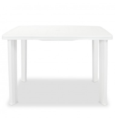  Sodo stalas, baltas, 101x68x72cm, plastikas - Lauko stalai, staliukai - 2