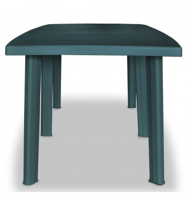 Sodo stalas, žalias, 210x96x72cm, plastikas - Lauko stalai, staliukai - 2