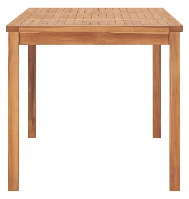  Sodo valgomojo stalas, 140x80x77cm, tikmedžio medienos masyvas - Lauko stalai, staliukai - 3