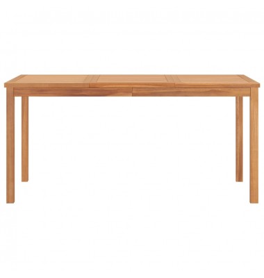  Sodo valgomojo stalas, 160x80x77cm, tikmedžio medienos masyvas - Lauko stalai, staliukai - 2