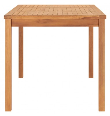  Sodo valgomojo stalas, 160x80x77cm, tikmedžio medienos masyvas - Lauko stalai, staliukai - 3