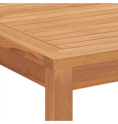  Sodo valgomojo stalas, 160x80x77cm, tikmedžio medienos masyvas - Lauko stalai, staliukai - 5