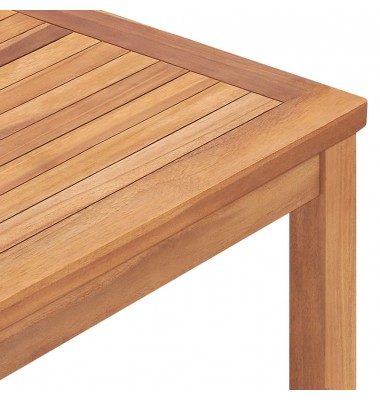  Sodo valgomojo stalas, 160x80x77cm, tikmedžio medienos masyvas - Lauko stalai, staliukai - 6
