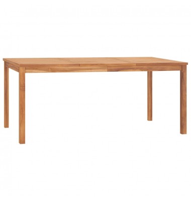  Sodo valgomojo stalas, 180x90x77cm, tikmedžio medienos masyvas