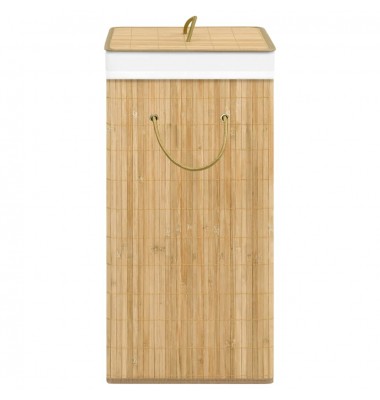  Skalbinių krepšys, bambukas, 72l - Skalbinių krepšiai - 5
