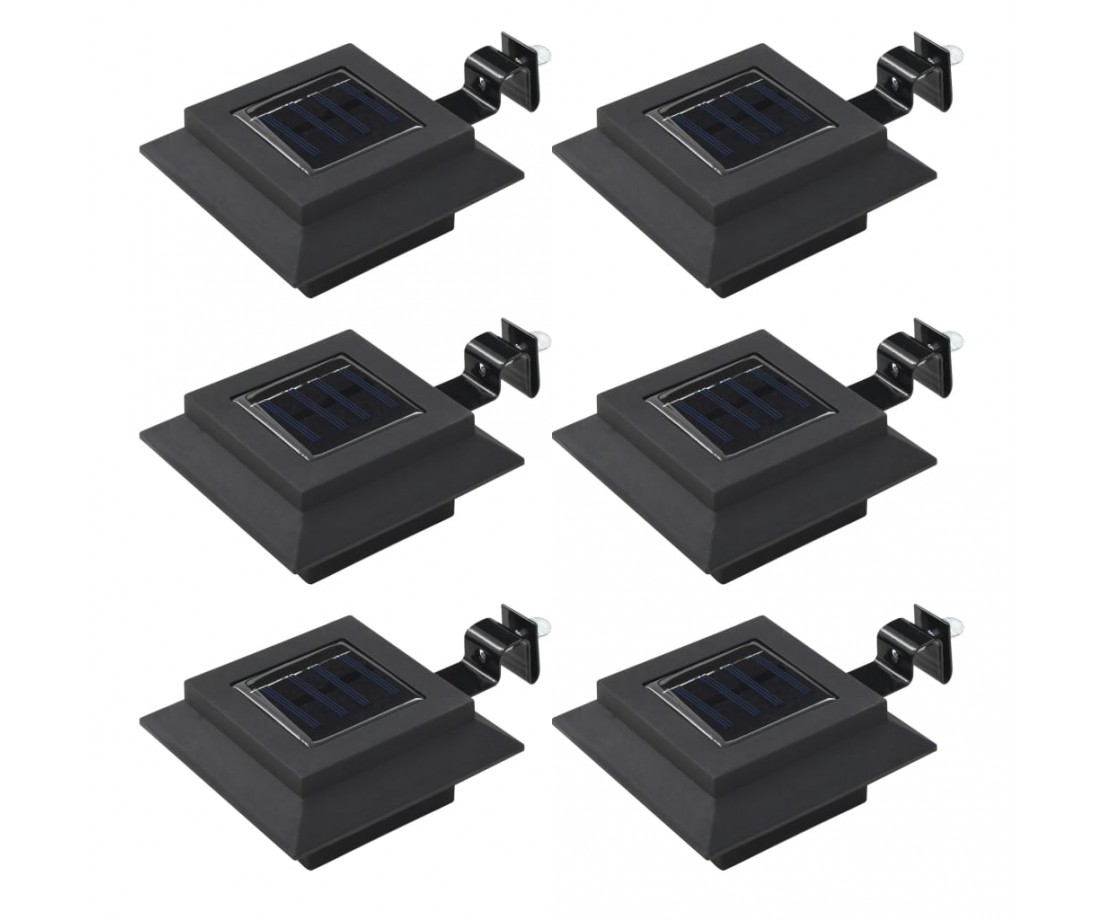 Saul. en. įkr. LED lauko švies., 6vnt., juod. sp., 12cm, kvad. - Lauko apšvietimas - 1 Saul. en. įkr. LED lauko švies., 6vnt., juod. sp., 12cm, kvad. - Lauko apšvietimas - 1
