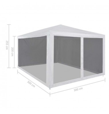  Sulankstoma proginė palapinė, 3x3m - Lauko pavėsinės - 6