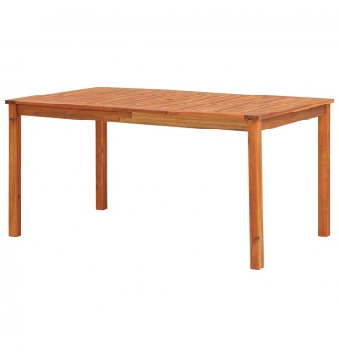  Sodo stalas, 150x90x74cm, akacijos medienos masyvas