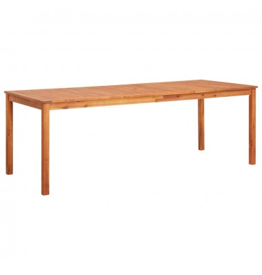  Sodo stalas, 215x90x74cm, akacijos medienos masyvas - Lauko stalai, staliukai - 1