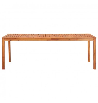  Sodo stalas, 215x90x74cm, akacijos medienos masyvas - Lauko stalai, staliukai - 2