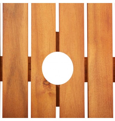  Sodo stalas, 215x90x74cm, akacijos medienos masyvas - Lauko stalai, staliukai - 4
