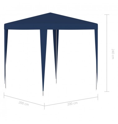  Proginė palapinė, mėlynos spalvos, 2x2m - Lauko pavėsinės - 6