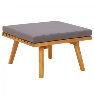  Sodo pakoja su pagalvėle, 60x60x29cm, akacijos medienos masyvas - Moduliniai lauko baldai - 1