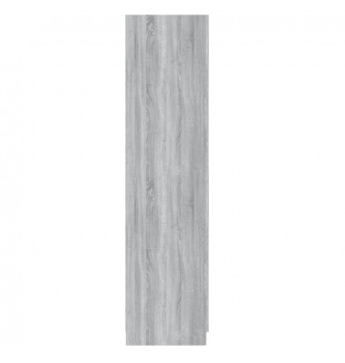  Drabužių spinta, pilkos ąžuolo spalvos, 90x52x200cm, mediena - Drabužių spintos - 4