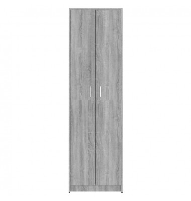  Drabužių spinta, pilka ąžuolo, 55x25x189cm, mediena - Drabužių spintos - 6